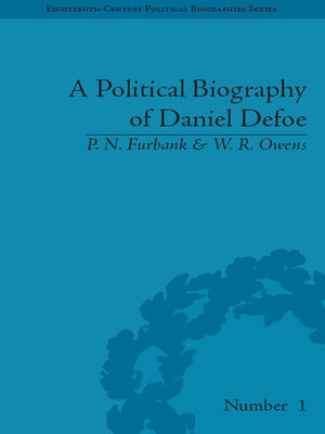 cover image of A Political Biography of Daniel Defoe